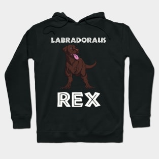 Labrador Dinosaur (white) Hoodie